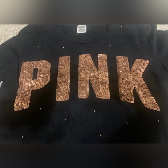 VS PINK Bling Short Sleeve shirt Small - Picture 6 of 10